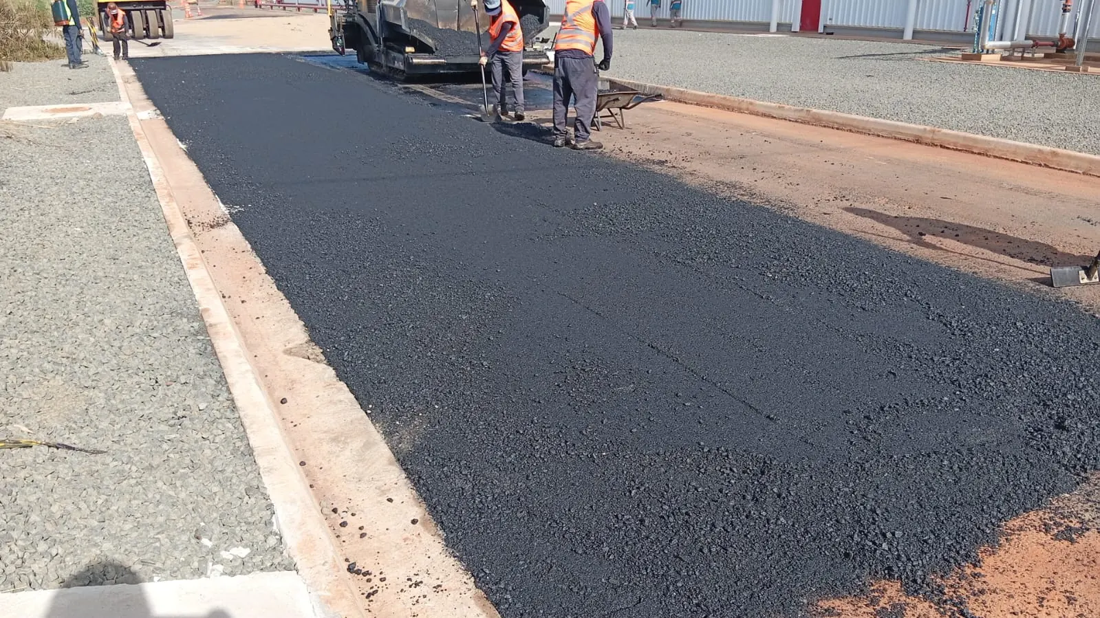 Imagem do empreendimento Pavimentação asfáltica em área industrial - Cosmópolis/SP em Cosmópolis - SP